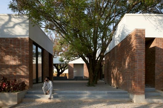 Brick House, a Fargo Collective earthy brick villa near Hyderabad