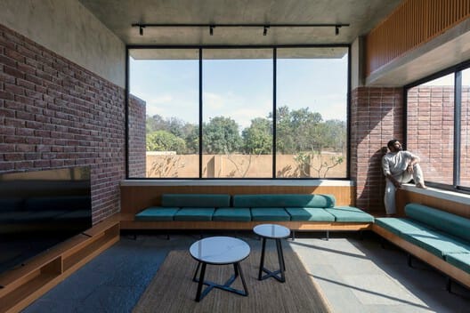 Brick House, a Fargo Collective earthy brick villa near Hyderabad