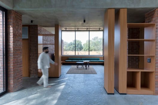 Brick House, a Fargo Collective earthy brick villa near Hyderabad