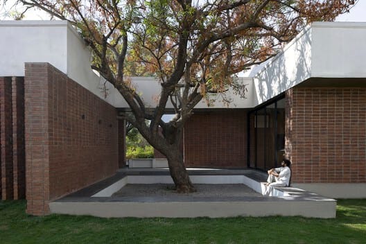 Brick House, a Fargo Collective earthy brick villa near Hyderabad