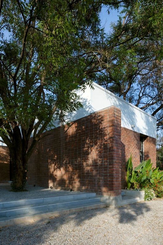 Brick House, a Fargo Collective earthy brick villa near Hyderabad