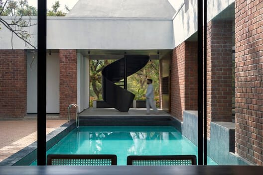 Brick House, a Fargo Collective earthy brick villa near Hyderabad