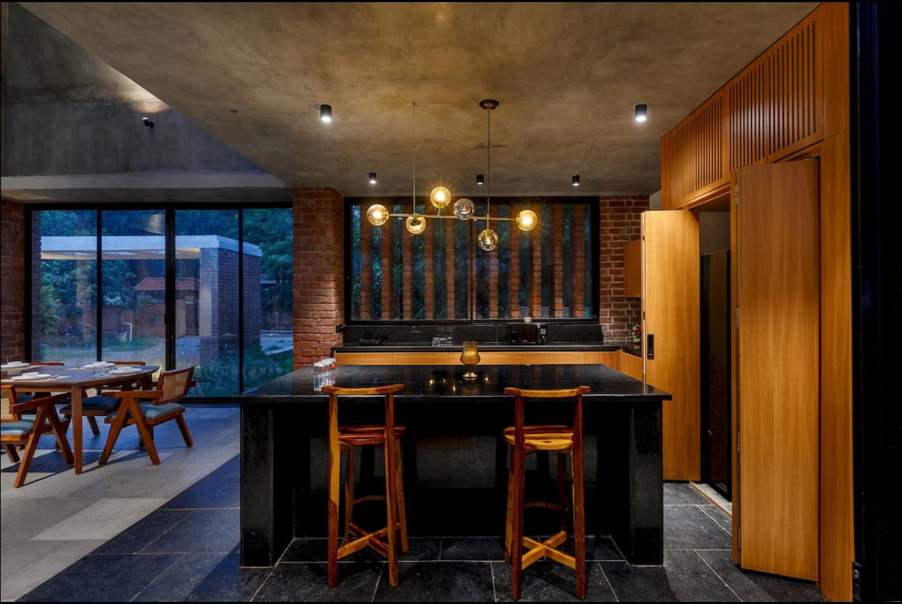 Brick House, a Fargo Collective earthy brick villa near Hyderabad