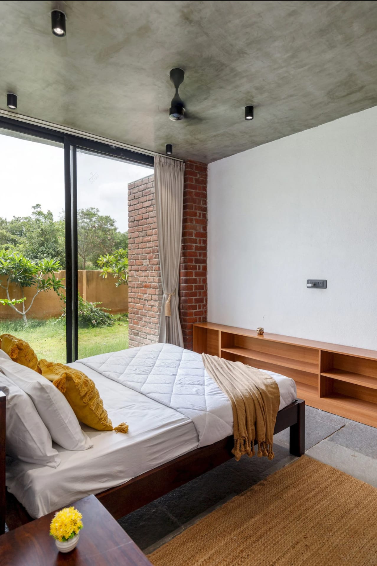 Brick House, a Fargo Collective earthy brick villa near Hyderabad