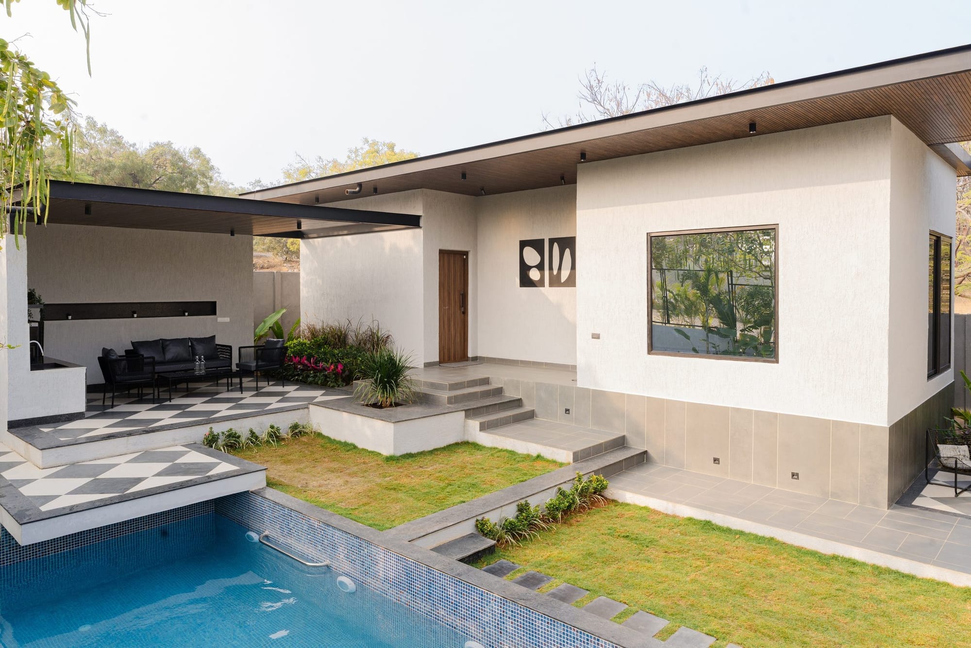Fargo Corner House — boutique villa near Hyderabad