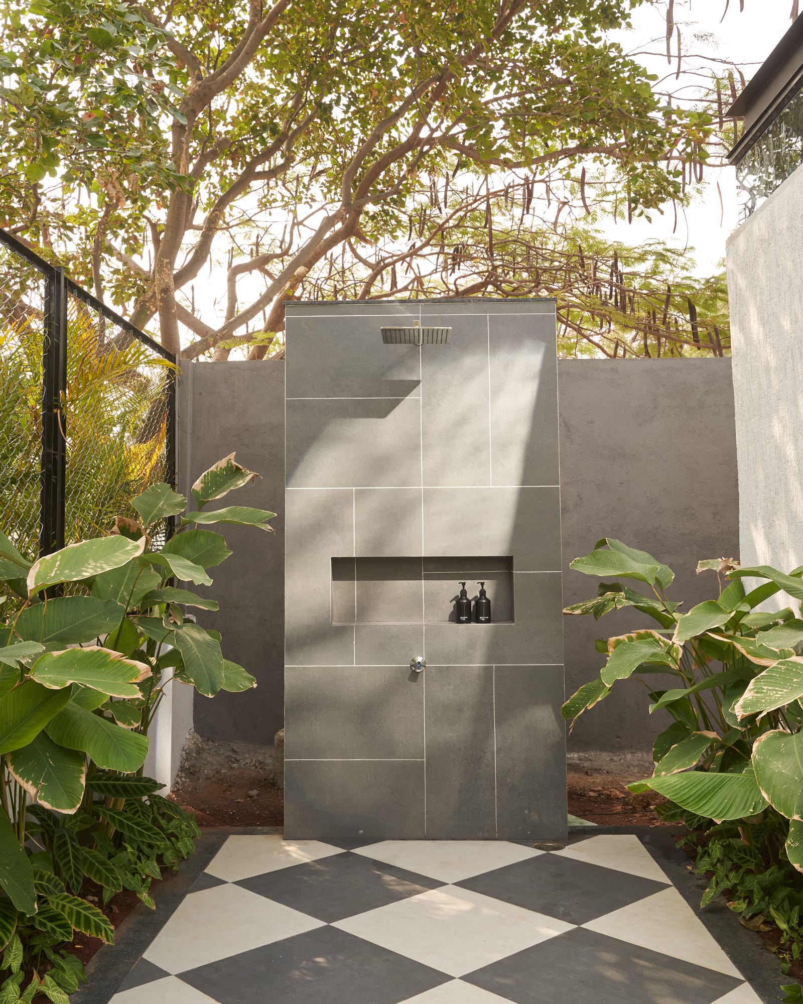 Corner House, a Fargo Collective modern tropical villa near Hyderabad