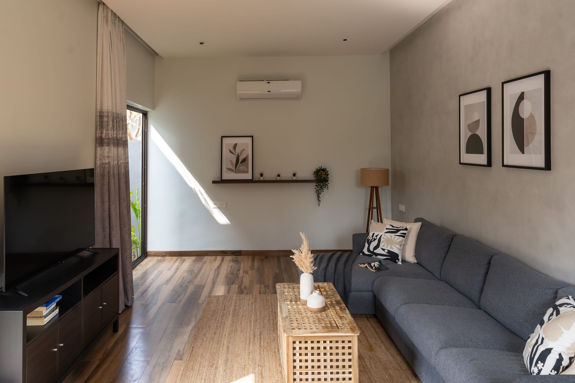 Corner House, a Fargo Collective modern tropical villa near Hyderabad