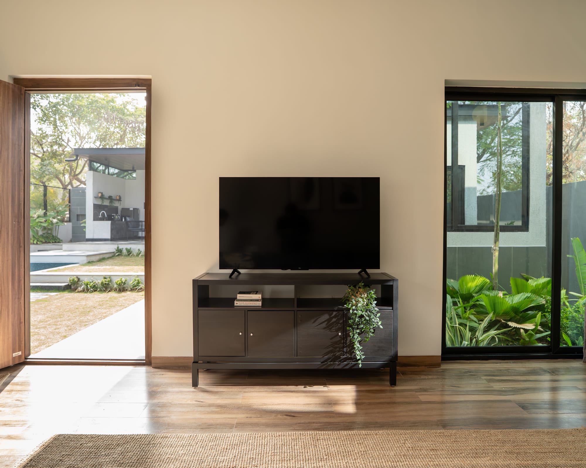 Corner House, a Fargo Collective modern tropical villa near Hyderabad