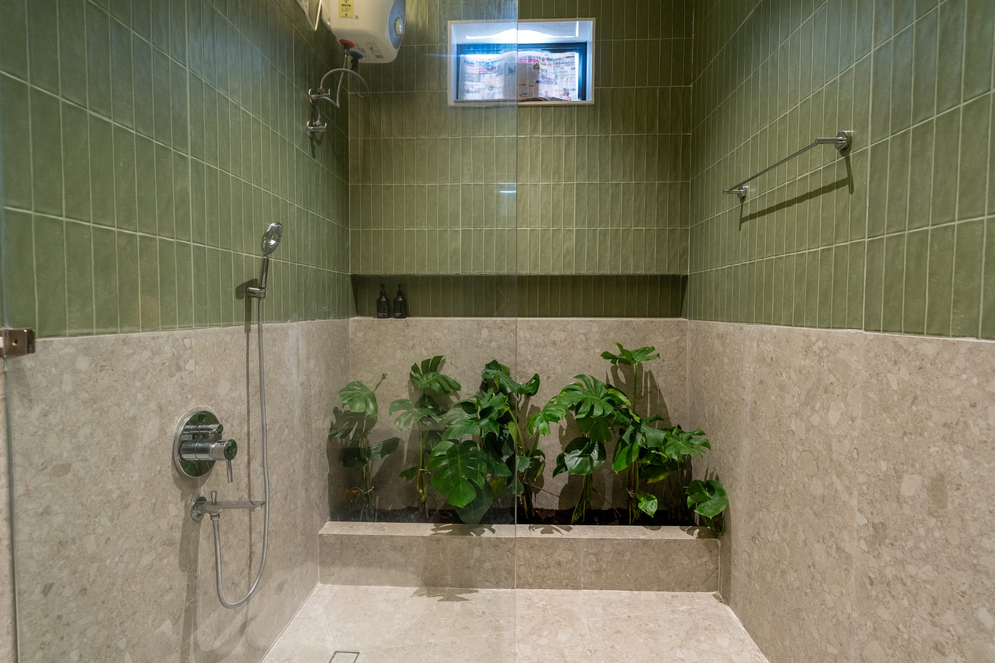 Corner House, a Fargo Collective modern tropical villa near Hyderabad