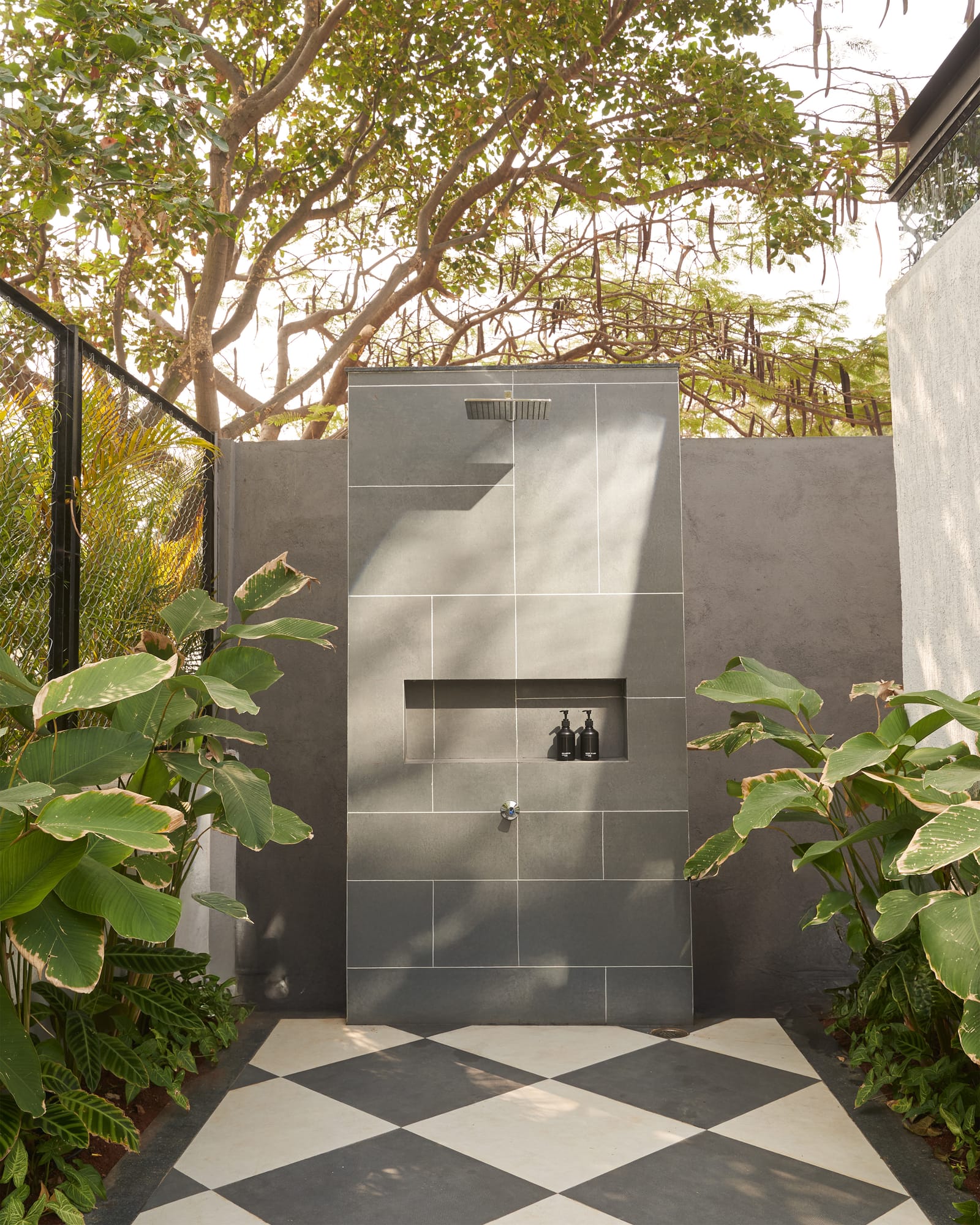 Corner House, a Fargo Collective modern tropical villa near Hyderabad