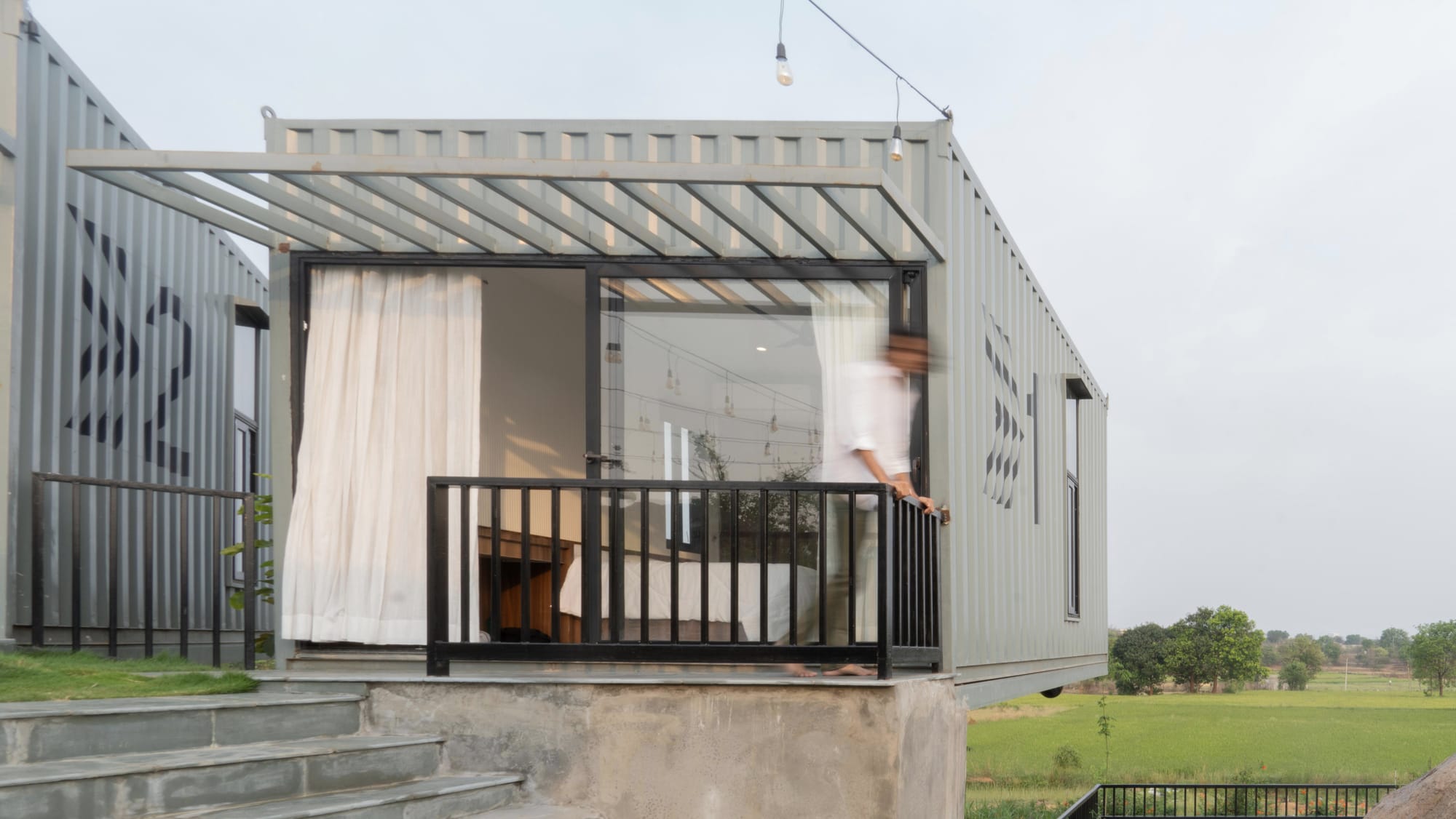 On The Rocks, Fargo Collective container suites among the boulders near Hyderabad