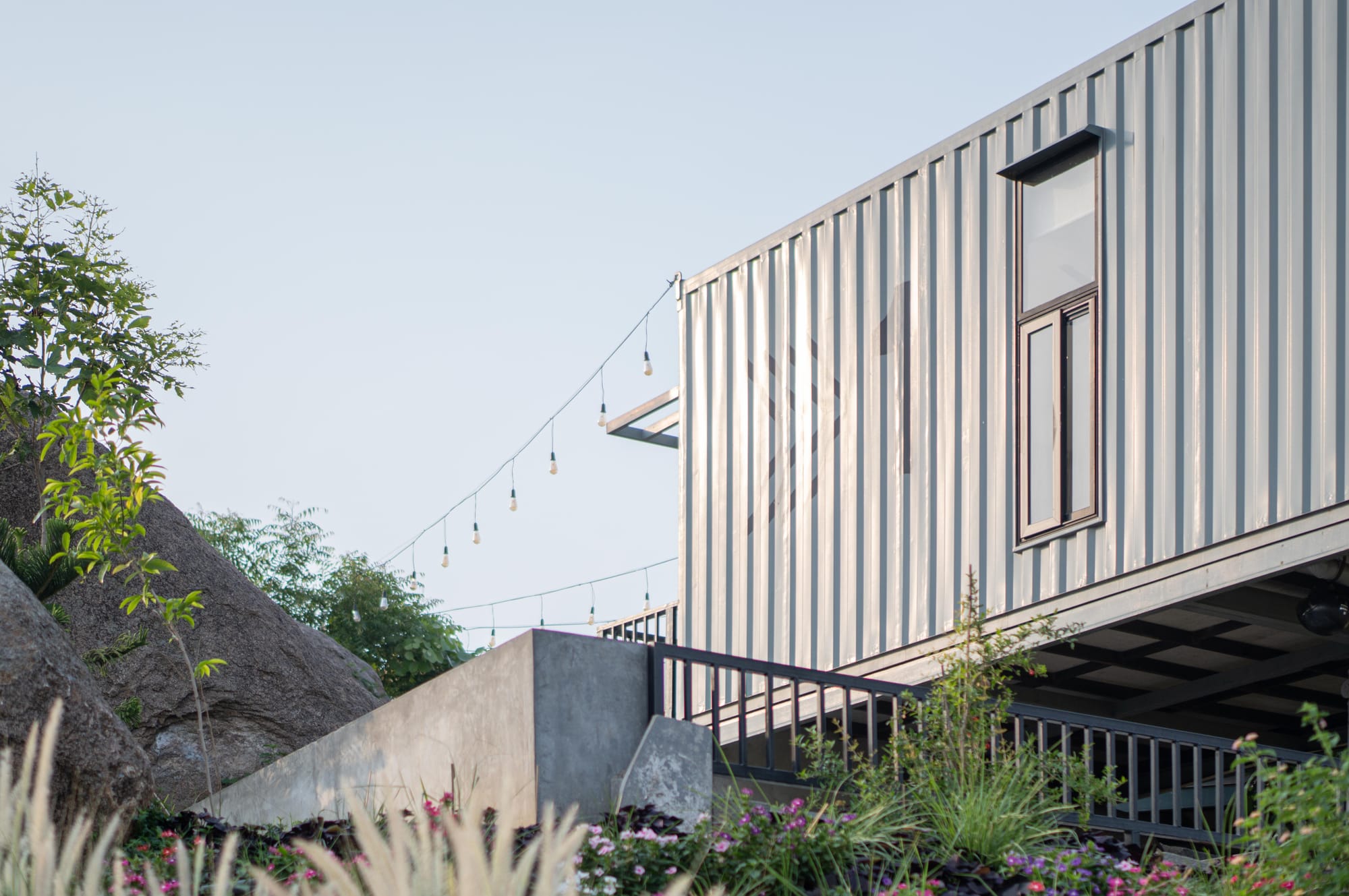 On The Rocks, Fargo Collective container suites among the boulders near Hyderabad