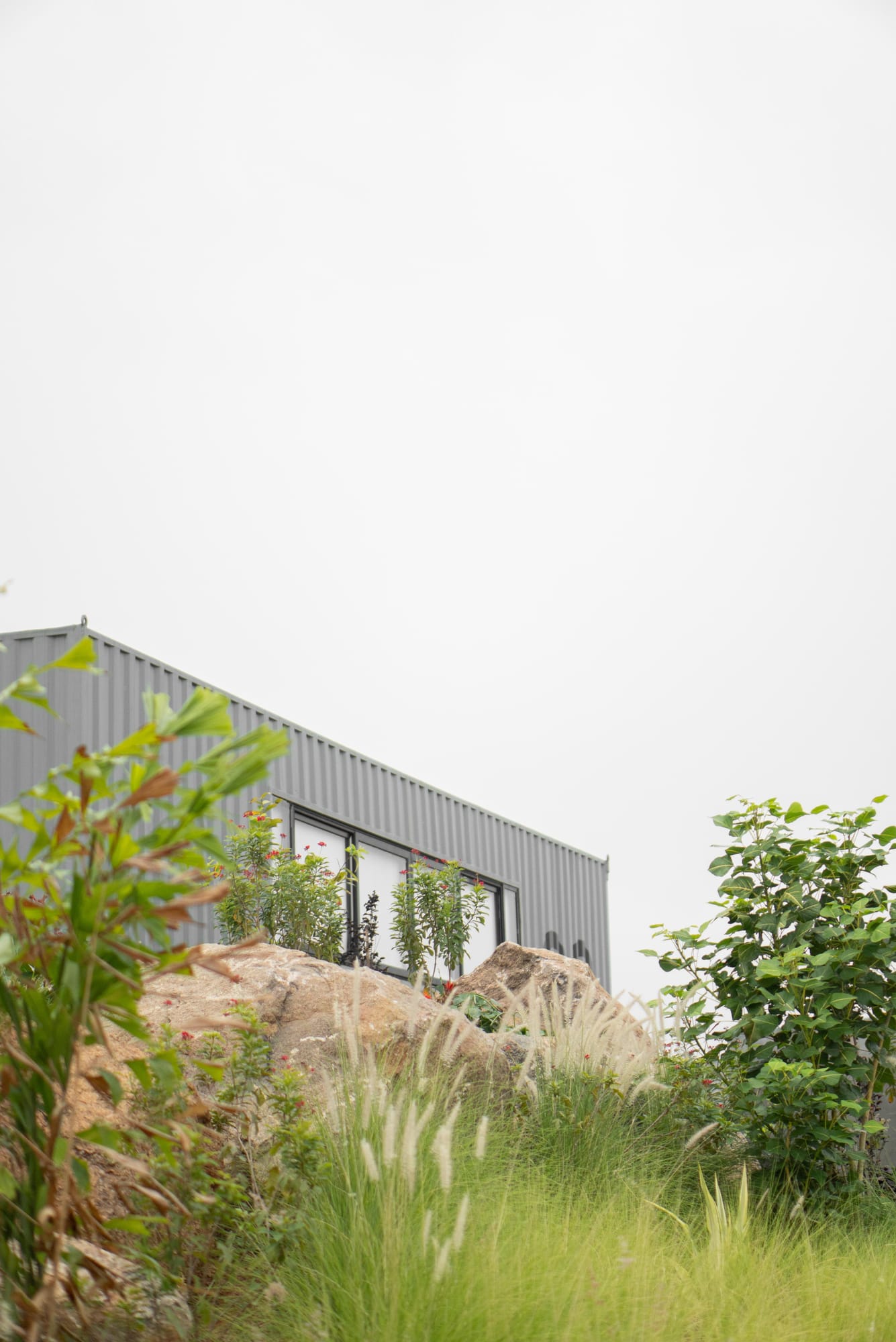 On The Rocks, Fargo Collective container suites among the boulders near Hyderabad