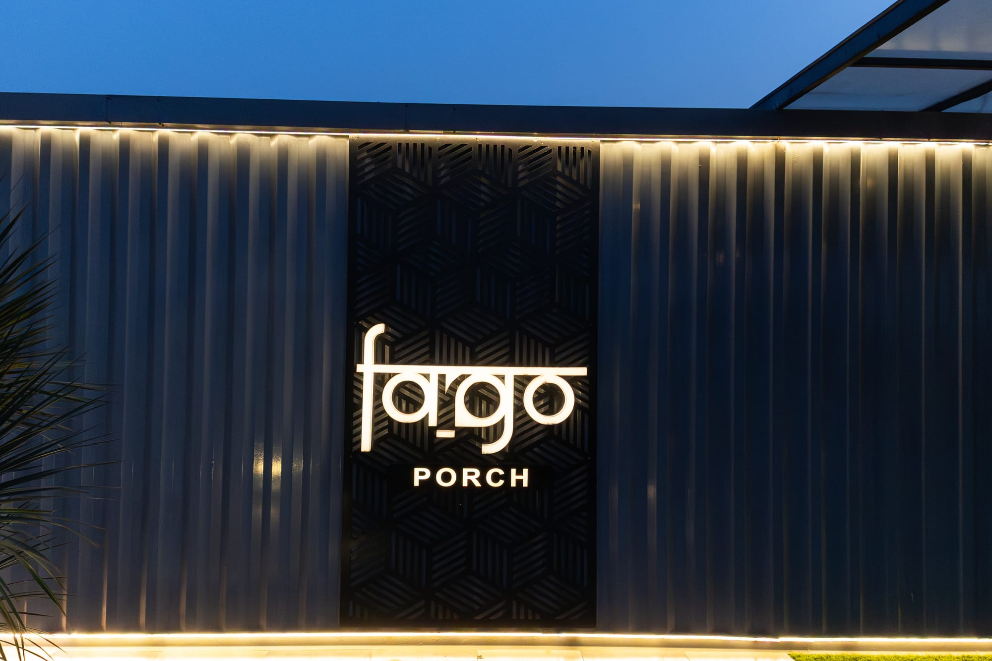 Porch, a Fargo Collective container stay on the rocks near Hyderabad