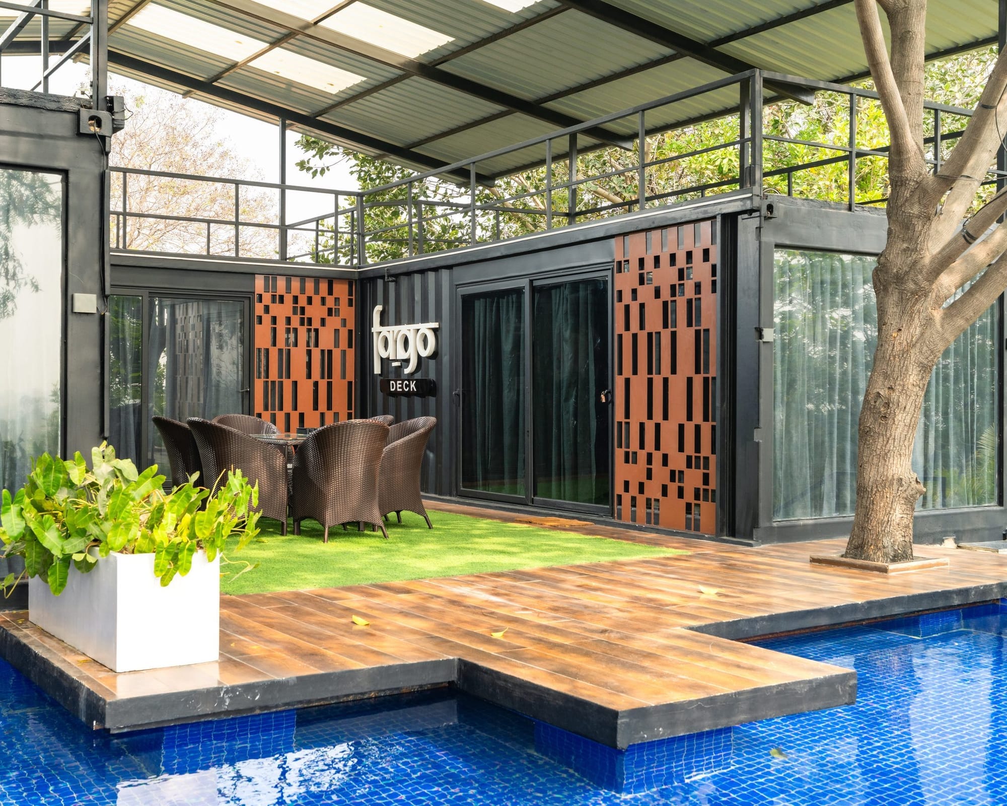 Fargo The Deck — boutique villa near Hyderabad