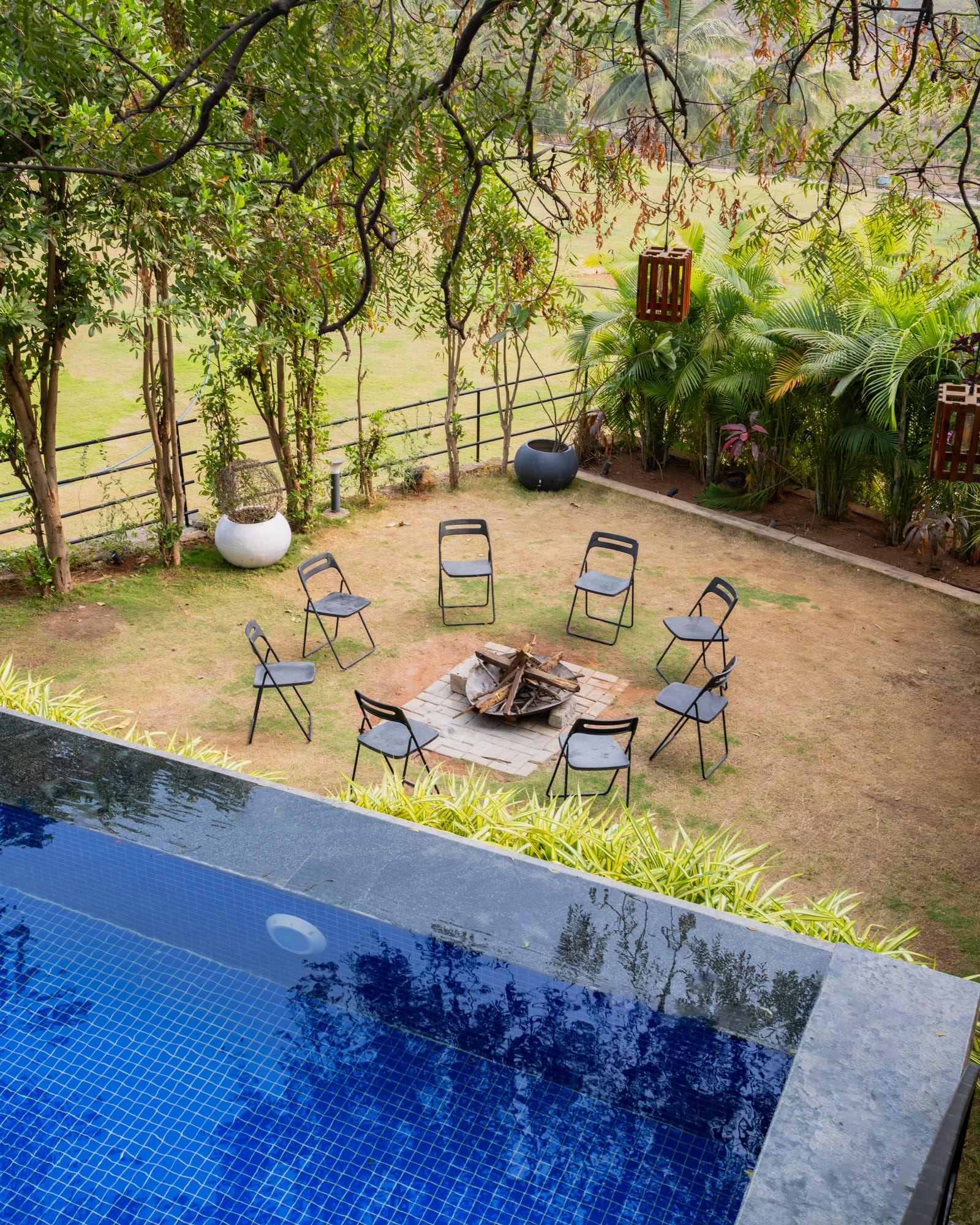 The Deck, a Fargo Collective hilltop container villa near Hyderabad