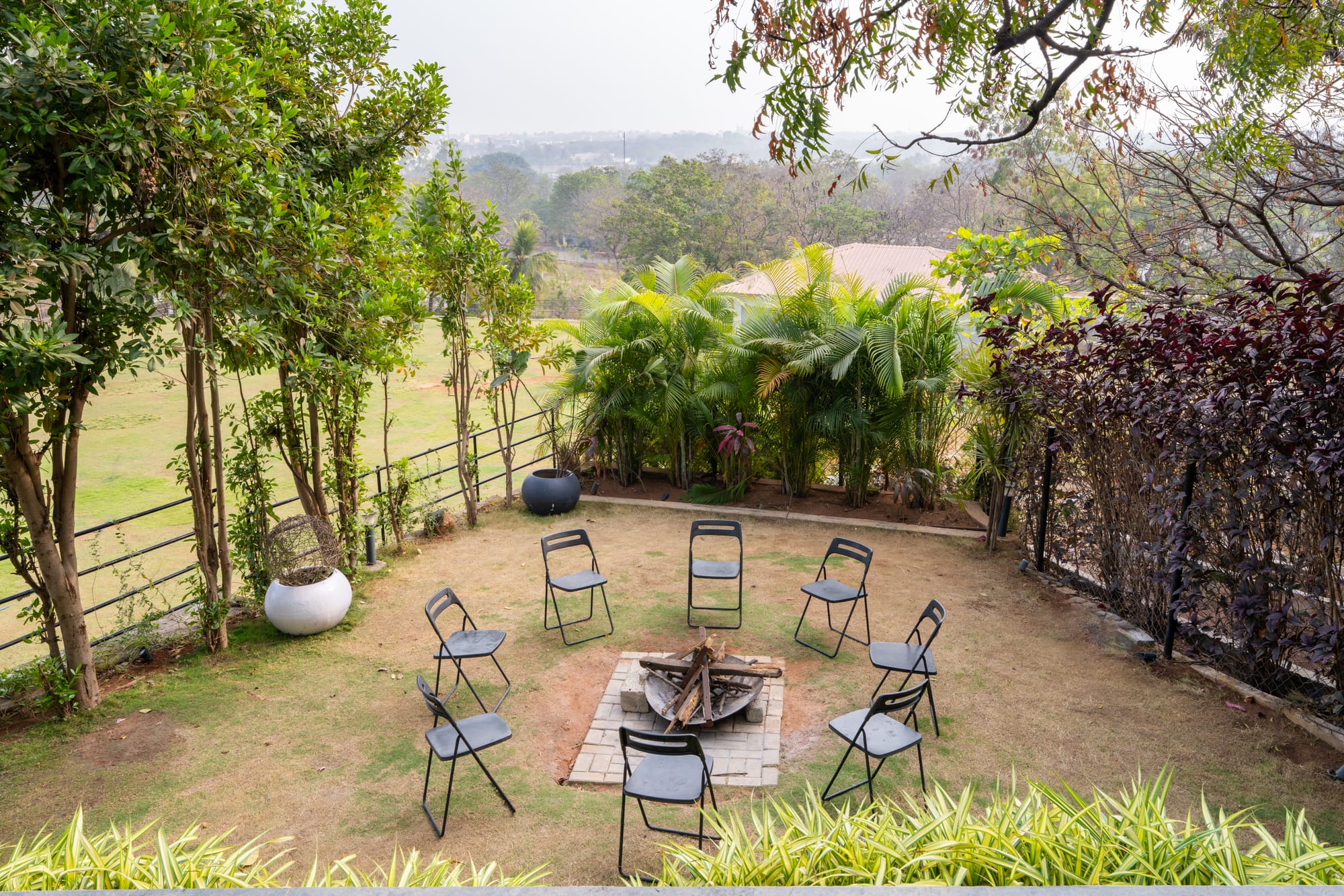 The Deck, a Fargo Collective hilltop container villa near Hyderabad