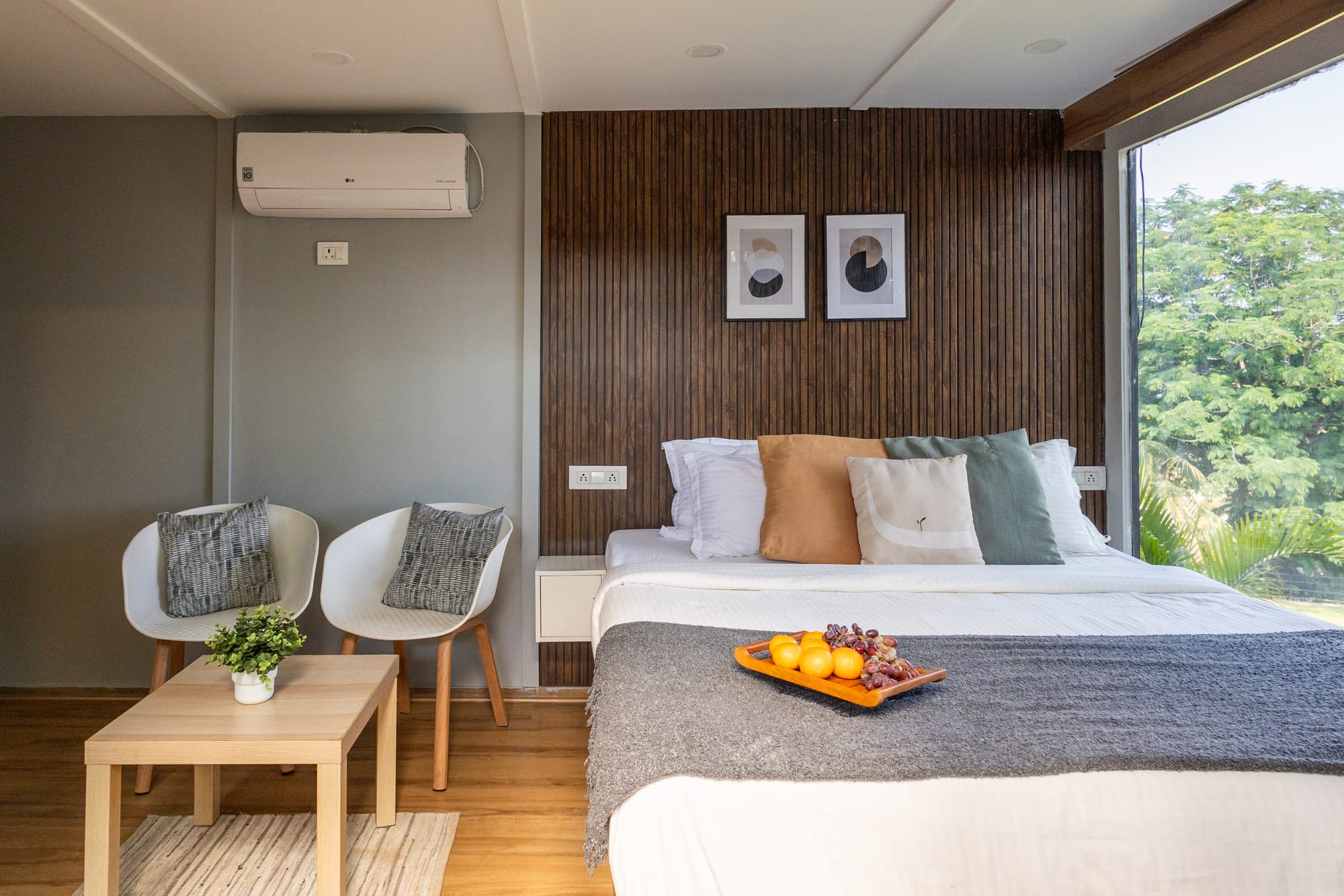 The Deck, a Fargo Collective hilltop container villa near Hyderabad