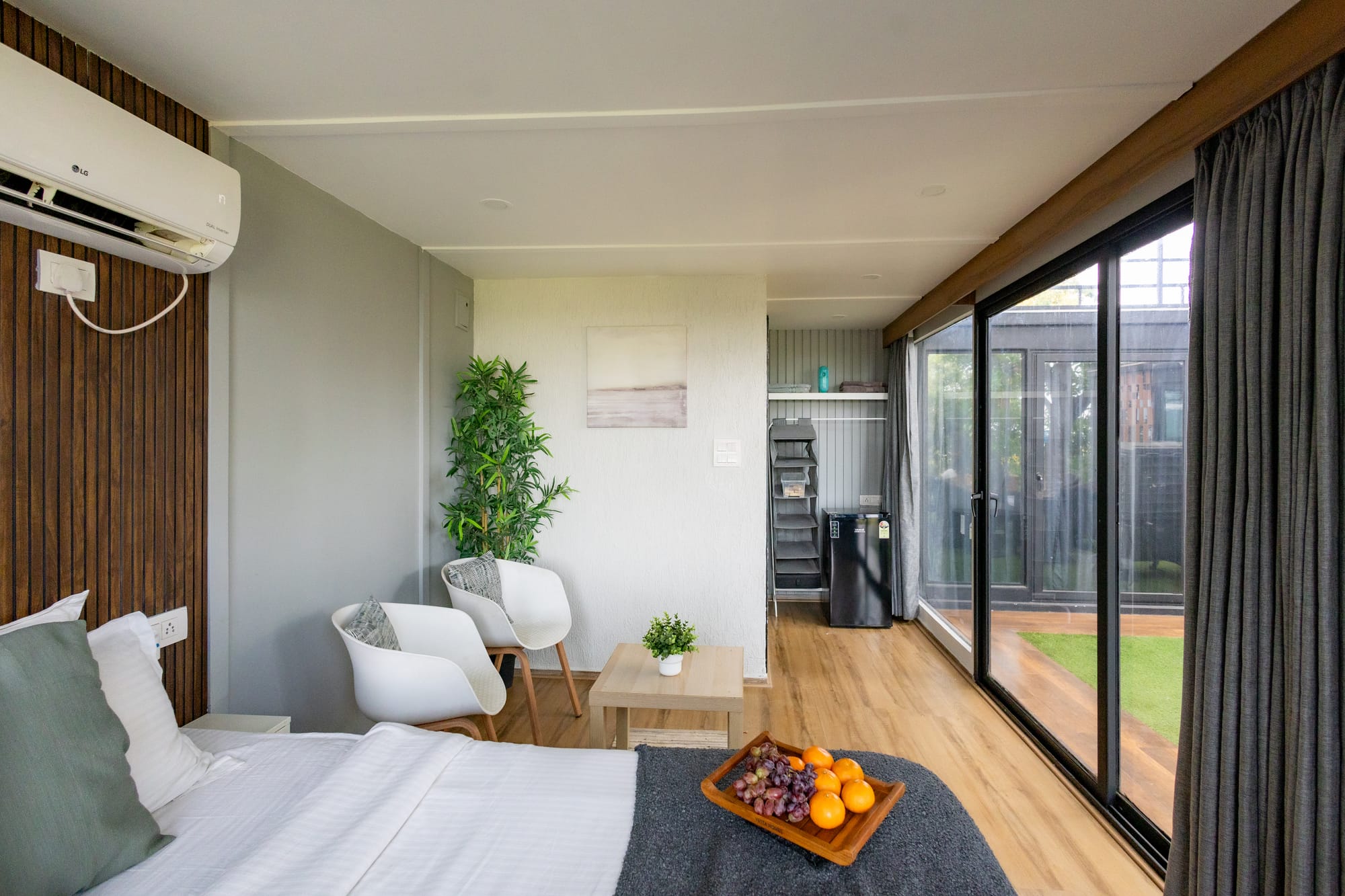 The Deck, a Fargo Collective hilltop container villa near Hyderabad