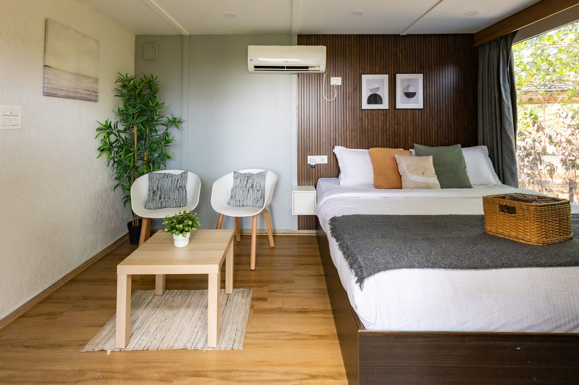 The Deck, a Fargo Collective hilltop container villa near Hyderabad