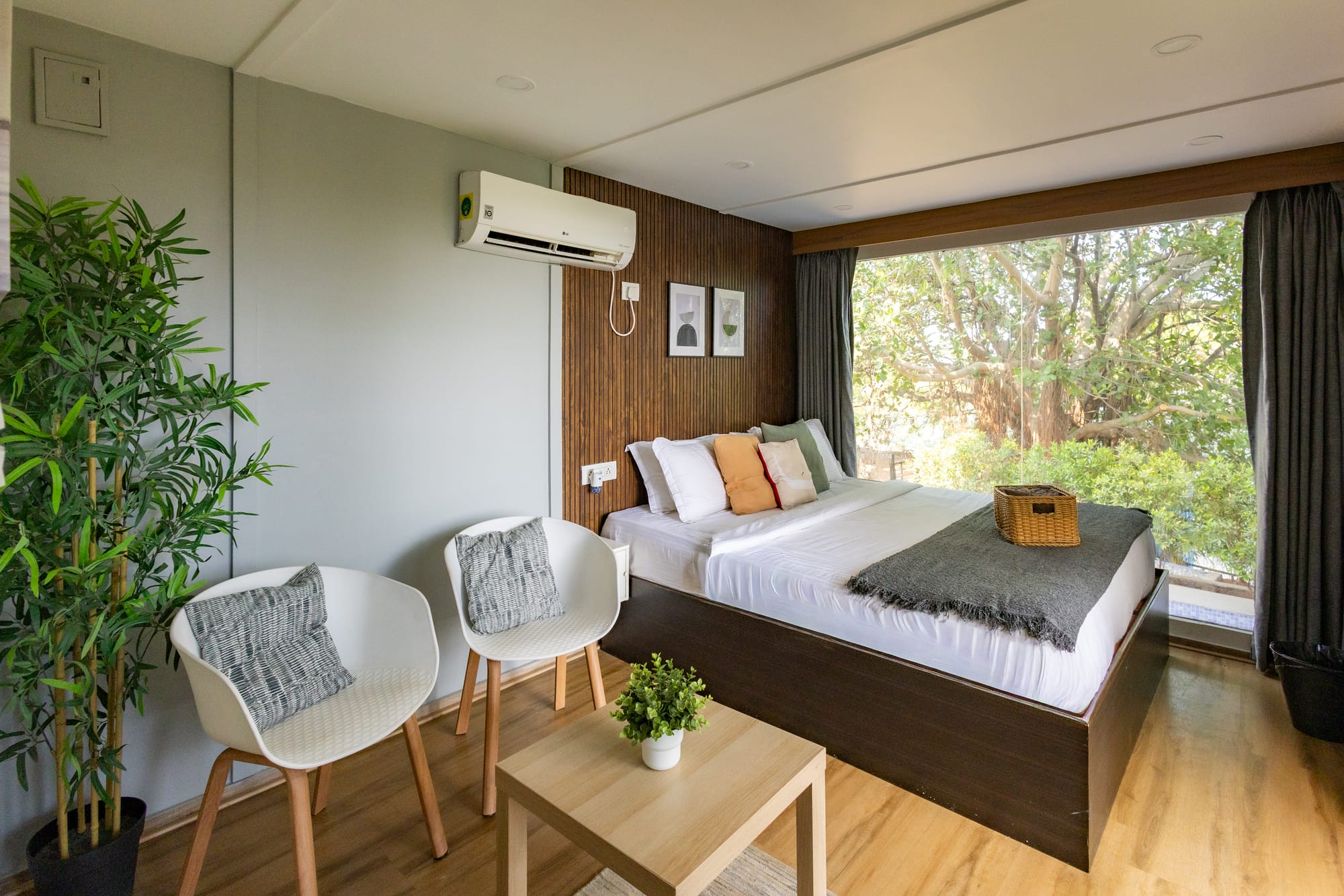 The Deck, a Fargo Collective hilltop container villa near Hyderabad