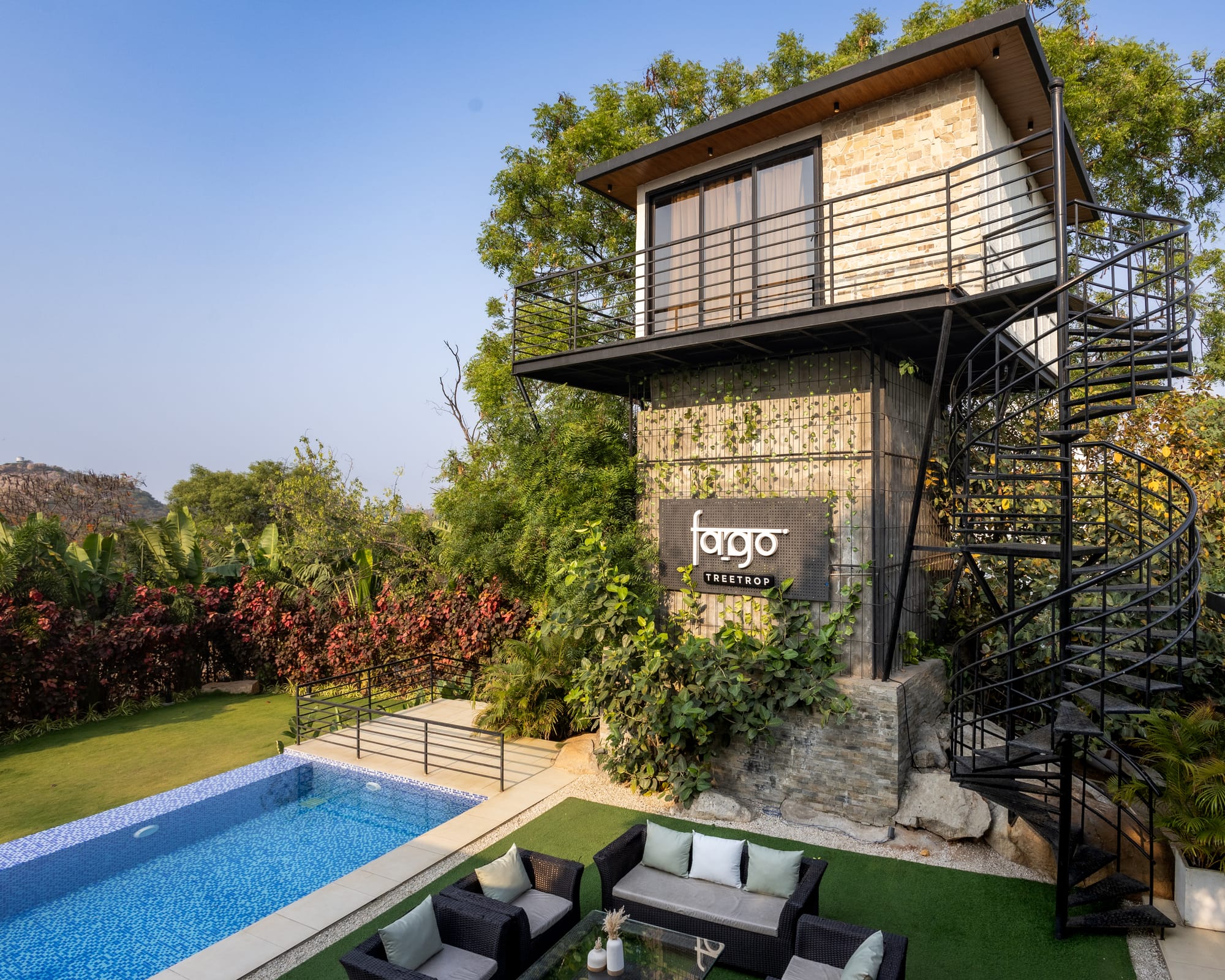 Treetrop, a Fargo Collective treehouse-inspired stay near Hyderabad