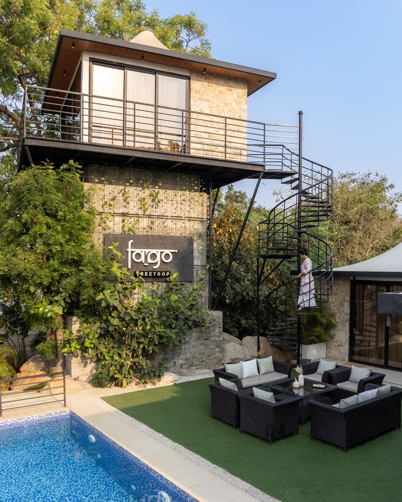 Treetrop, a Fargo Collective treehouse-inspired stay near Hyderabad