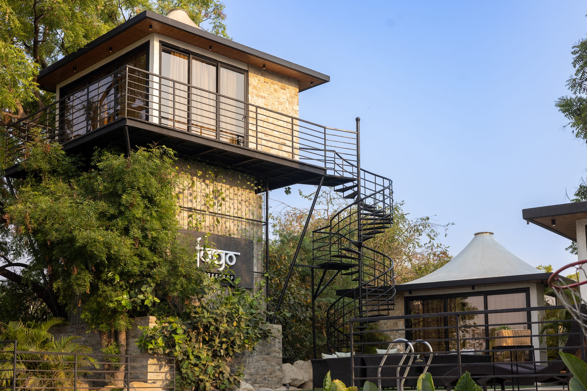 Treetrop, a Fargo Collective treehouse-inspired stay near Hyderabad