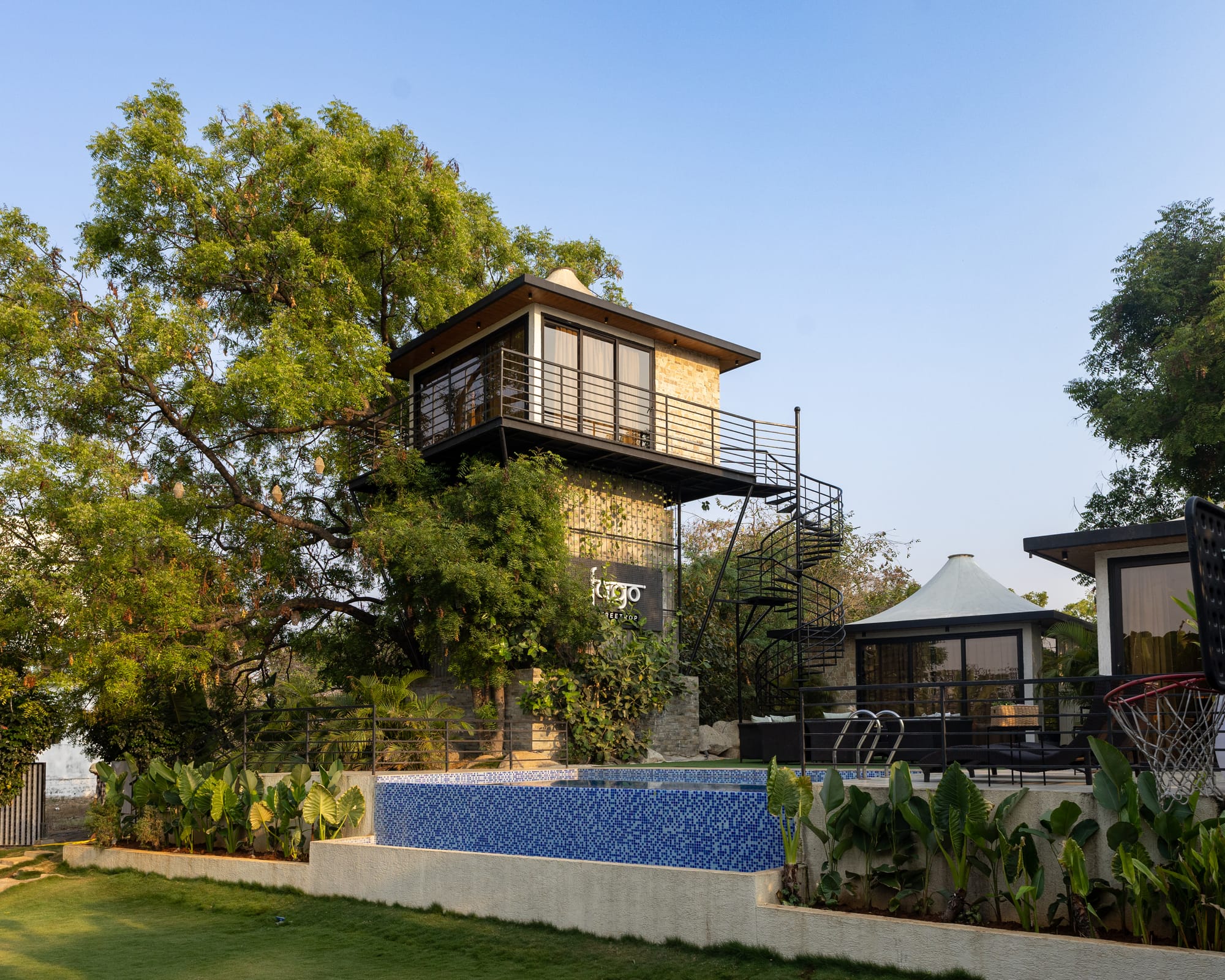 Treetrop, a Fargo Collective treehouse-inspired stay near Hyderabad
